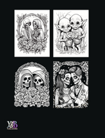 Nocturnal Valentines: A Coloring Book of Spooky Romance