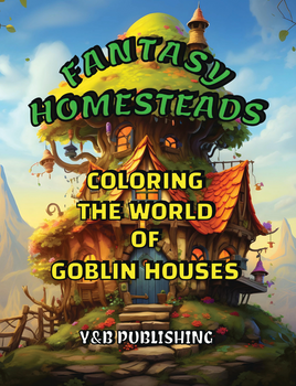 Fantasy Homesteads: Coloring the World of Goblin Houses