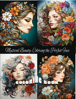 Mystical Beauty: Coloring the Perfect Face