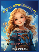 Royal Resplendence: Coloring the World of Little Princesses