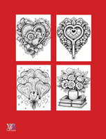 Eternal Love: A Timeless Valentine’s Day Coloring Book