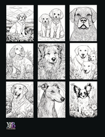 Paws and Palette: A Dog Lover's Coloring Adventure