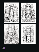 Totem Serenity: Coloring the Power Within