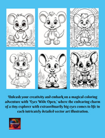 Eyes Wide Open: The Little Mouse Coloring Book