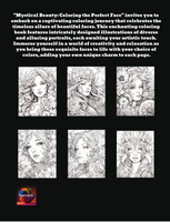 Mystical Beauty: Coloring the Perfect Face