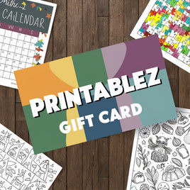 Printablez Gift Card